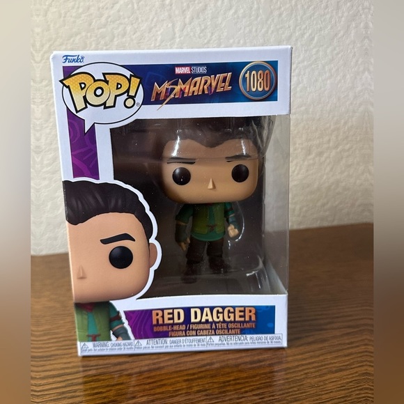 Red Dagger Ms. Marvel‎ Funko Pop Vinyl figure #1080 - Picture 1 of 3